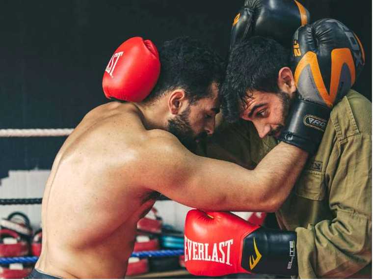 Sparring session